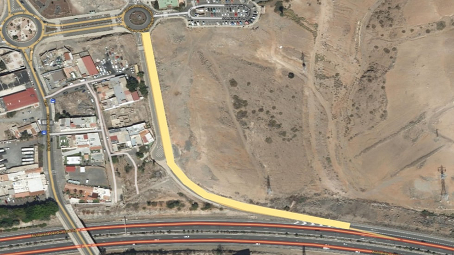 Afsluiting van afrit 45 (San Fernando) op de GC-1